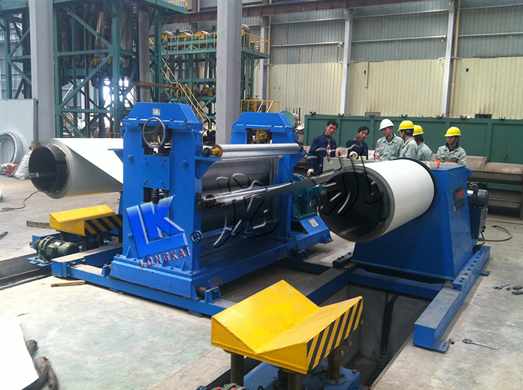 color steel coil embossing machine