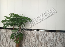 Office wall installation
