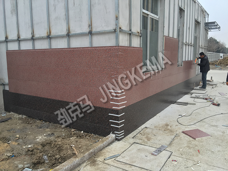 Exterior wall installation