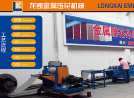 Metal decorative wall board production line