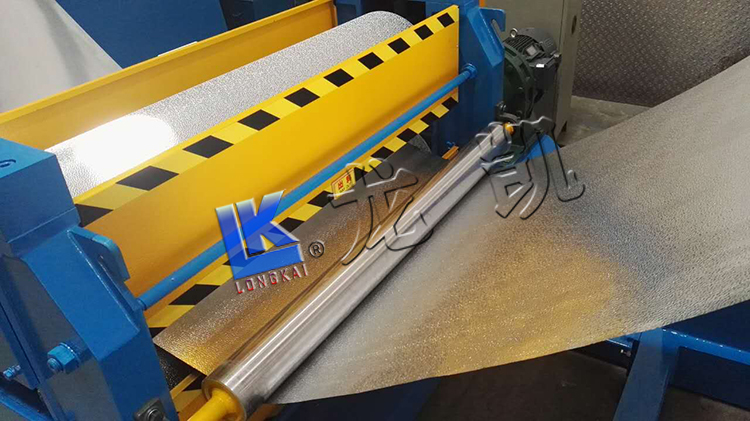 color steel coil embossing machine