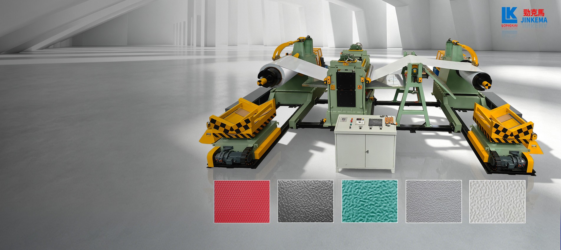 Metal Sheet/Coil Automatic Embossing Line