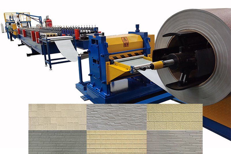 Metal Embossed Foam Panel Production Line