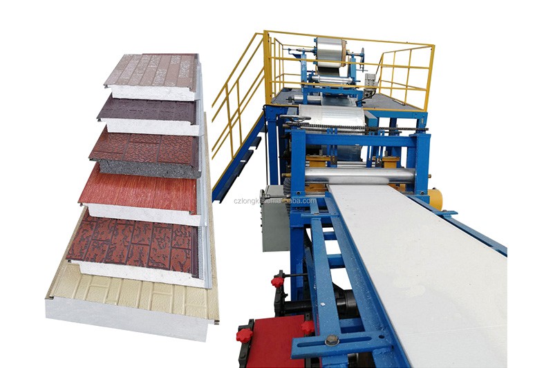 EPS Metal Embossed Panel Lamination Line